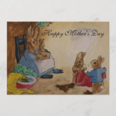 Moederdagkaart van Peter Rabbit Kaart (Voorkant)