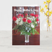 Moederdagkaart | Van zoon Kaart (Gele Bloem)