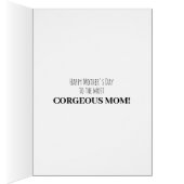 Moederdagkaart voor hondenmoeder (Binnen (Rechts))