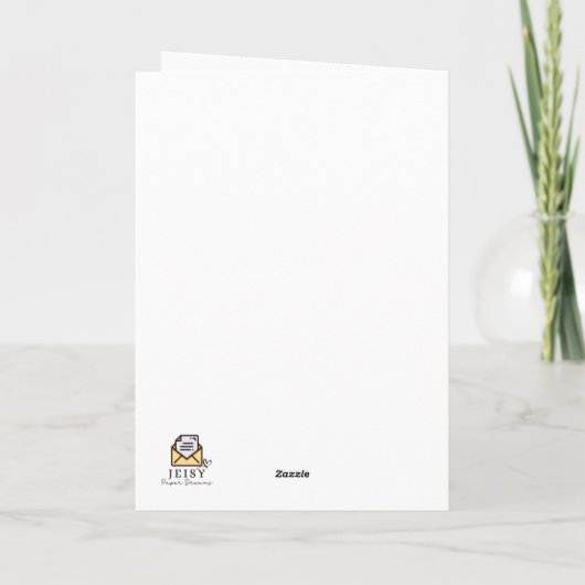 Moederdagkaart voor wie probeert zwanger te raken feestdagen kaart (Achterkant)