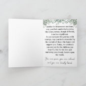 Moederdagkaart voor wie probeert zwanger te raken feestdagen kaart (Binnen)