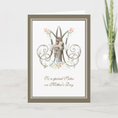 Moederdagkaart voor zuster religieuze kaart (Voorkant)