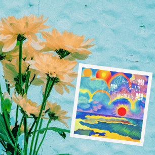Moederdagzonsondergang Kaart