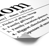 Moederdefinitie Poster (Hoek)