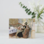 Moederdenkbeelden van verpleegkundige Baby Briefkaart (Staand voorkant)