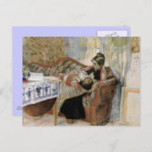 Moederdenkbeelden van verpleegkundige Baby Briefkaart (Voorkant / Achterkant)