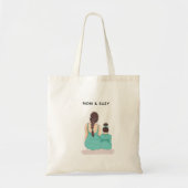 Moederdochter, moederdag tote bag (Voorkant)