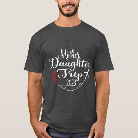 Moederdochter reis2023Familie vakantie moeder fami T-shirt (Voorkant)