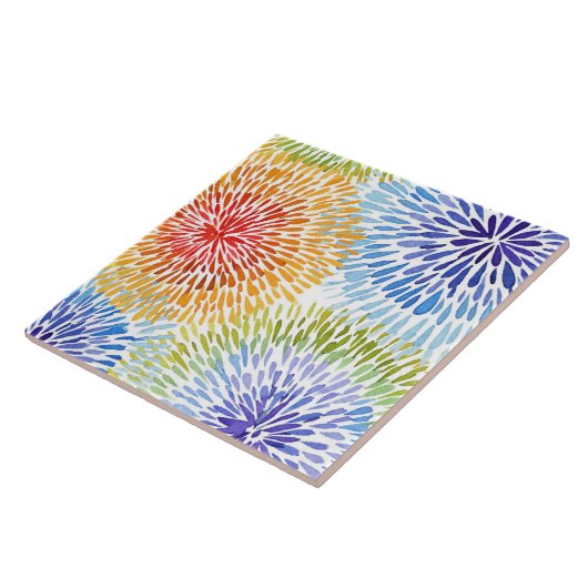 Moederdye-bursts Tegeltje (Zijkant)