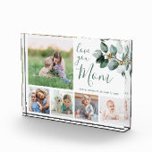 Moederfamilie Foto Collage Waterverf Eucalyptus (Rechts)