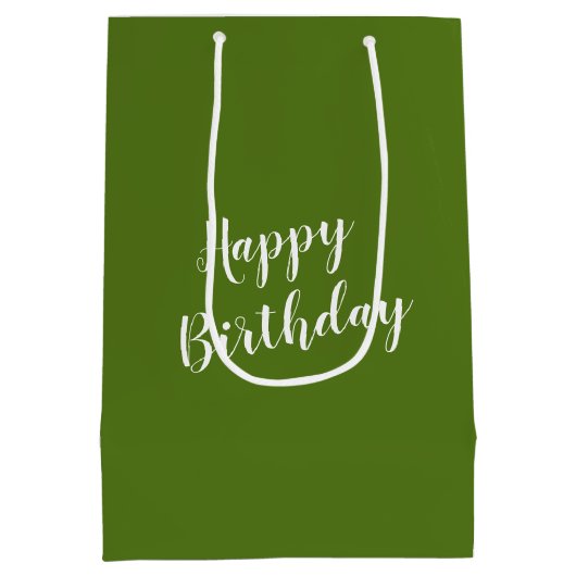 Moedergans met Baby Gosling Medium Cadeauzakje (Achterkant)