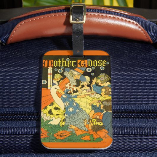  moederganzenboeken voor kinderen bagagelabel (Voorkant Insitu 2)