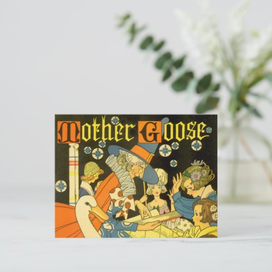  moederganzenboeken voor kinderen briefkaart (Staand voorkant)