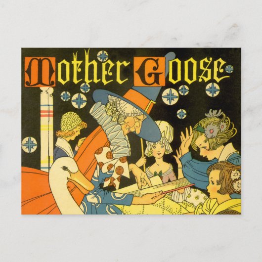  moederganzenboeken voor kinderen briefkaart (Voorkant)