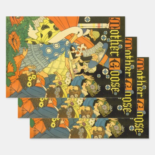  moederganzenboeken voor kinderen inpakpapier vel (Set)