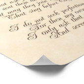 Moedergebed Poster (Hoek)