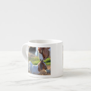 Moedergeit en baby espresso kop