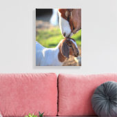 Moedergeiten en Baby Canvas Afdruk (Insitu (Woonkamer))