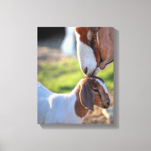 Moedergeiten en Baby Canvas Afdruk (Voorkant)