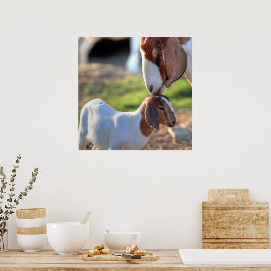 Moedergeiten en Baby Poster (Keuken)