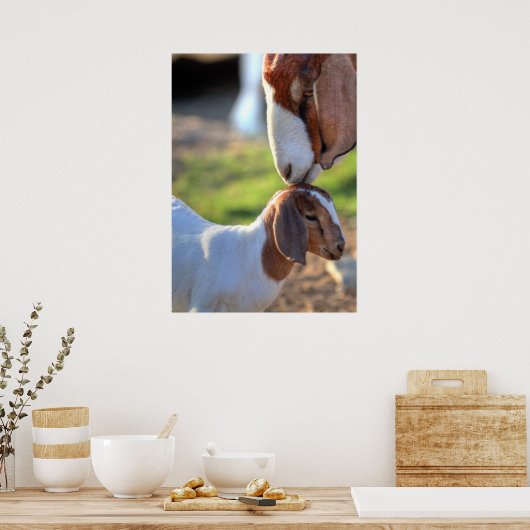 Moedergeiten en Baby Poster (Keuken)