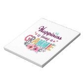 Moedergeluk is een grasmie van elke dag. notitieblok (Linkerzijde)