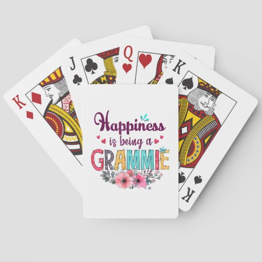 Moedergeluk is een grasmie van elke dag. pokerkaarten (Achterkant)