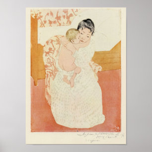 Moedergevoeligheid van Mary Stevenson Cassatt Poster