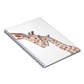 Moedergiraf met baby notitieboek (Rechterzijde)