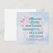 Moederhart kaart (Voorkant / Achterkant)