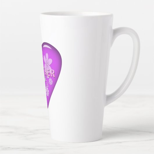 Moederhart Latte Mok (Rechts)