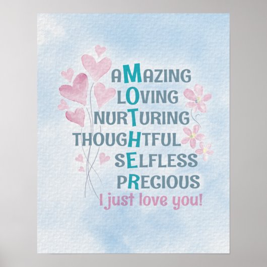 Moederhart Poster (Voorkant)