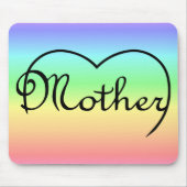 moederhartregenboog muismat (Voorkant)