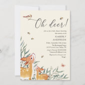 Moederhert & Babyhert Zoete Baby Shower Kaart (Voorkant)