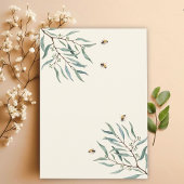 Moederhert & Babyhert Zoete Baby Shower Kaart