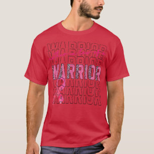 MoederInLaw of a Warrior Leopard Breast Cancer Awa T-shirt