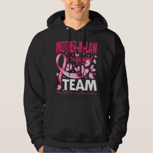 MoederInLaw Support Team Breast Cancer Awareness B Hoodie
