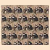 Moederkat en kittens cadeaupapier