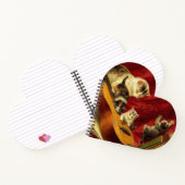 Moederkat en Kittens spelen met gitaar Notitieboek (Binnen)