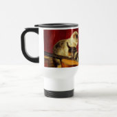 Moederkat en Kittens spelen met gitaar Reisbeker (Links)