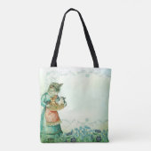  moederkat met Kittens Tote Bag (Achterkant)