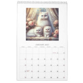 Moederkatten met Kittens Muurkalender 2027 Kalender (Jan 2027)