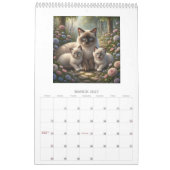Moederkatten met Kittens Muurkalender 2027 Kalender (Mar 2027)