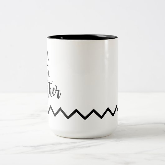 Moederkoffie-Mok Tweekleurige Koffiemok (Center)