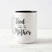 Moederkoffie-Mok Tweekleurige Koffiemok (Voorkant links)