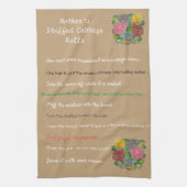 Moederkool met vulling theedoek (Verticaal)