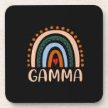 Moederkunst | Gamma Rainbow Grandma Cute Birthday Bier Onderzetter<br><div class="desc">Moederkunst | Gamma Rainbow Grandma Cute Birthday</div>