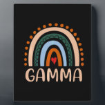 Moederkunst | Gamma Rainbow Grandma Cute Birthday Fotoplaat<br><div class="desc">Moederkunst | Gamma Rainbow Grandma Cute Birthday</div>