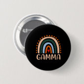 Moederkunst | Gamma Rainbow Grandma Cute Birthday Ronde Button 5,7 Cm (Voorkant /achterkant)