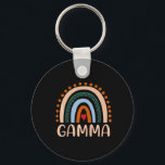 Moederkunst | Gamma Rainbow Grandma Cute Birthday Sleutelhanger<br><div class="desc">Moederkunst | Gamma Rainbow Grandma Cute Birthday</div>